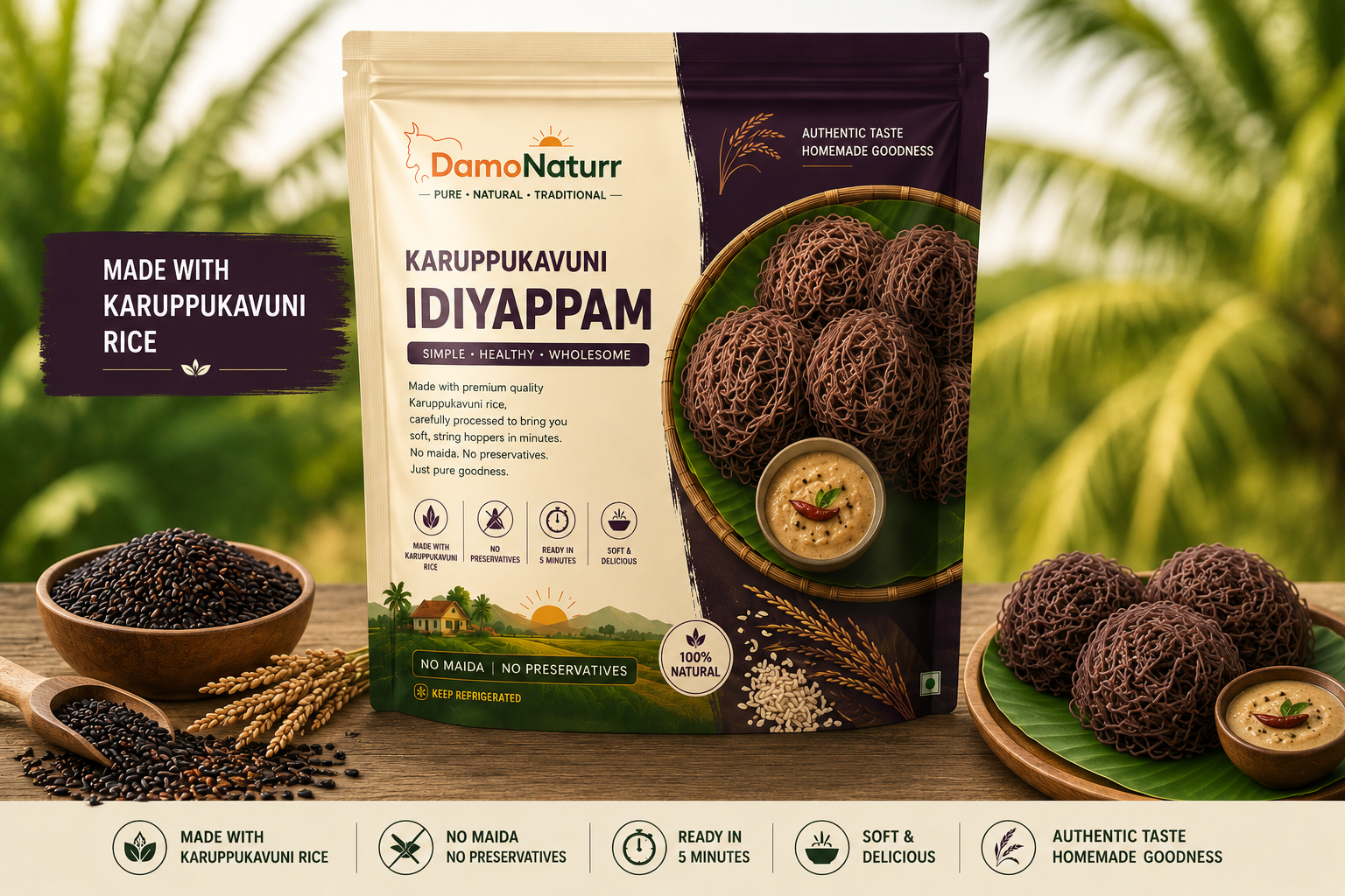 Karuppukavuni Idiyappam
