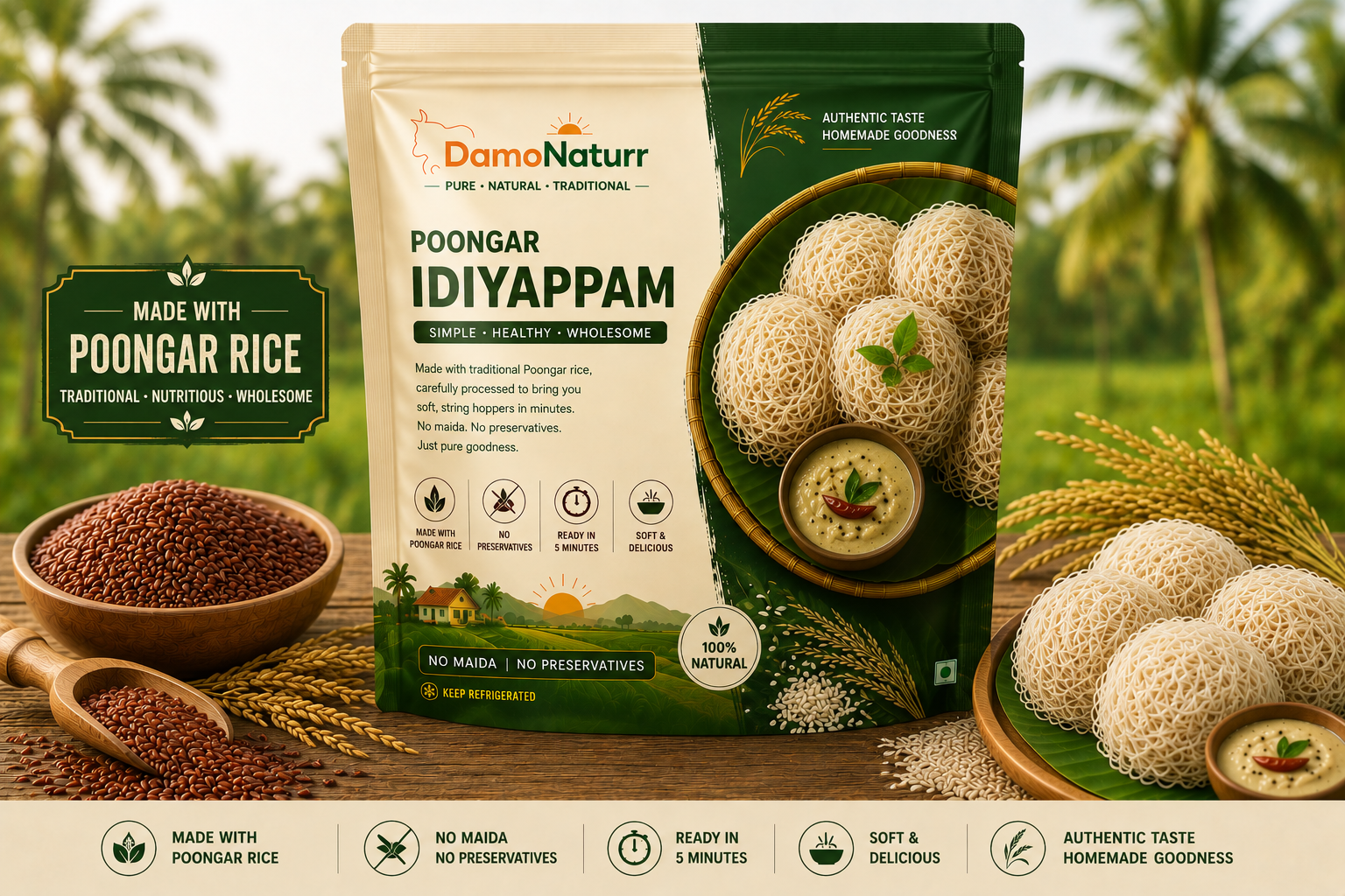 Poongar Idiyappam